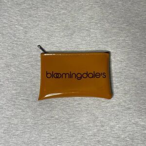 Bloomingdale’s Classic Logo Little Brown Cosmetic Travel Bag